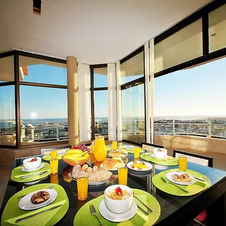 Апартаменты Penthouse In Albufeira With Private Pool